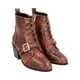 thumbnail image 2 of Botin Mujer Marrón Taco Medio Lezzard Police, 2 of 5