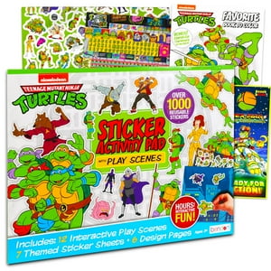 Set De Actividades Teenage Mutant Ninja Turtles Con Libro Para Colorear