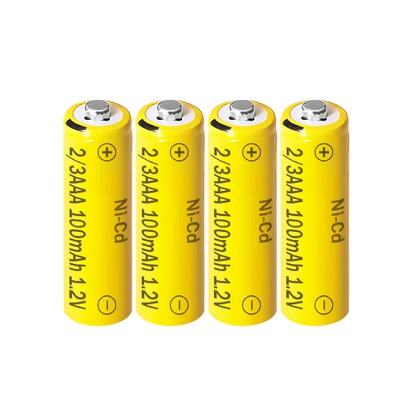 Batería Zsolarigt 2/3AAA 100 mAh 1,2 V recargable