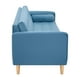 thumbnail image 5 of Sofa Retro 3cg Felpa 05 Azul Petroleo, 5 of 6