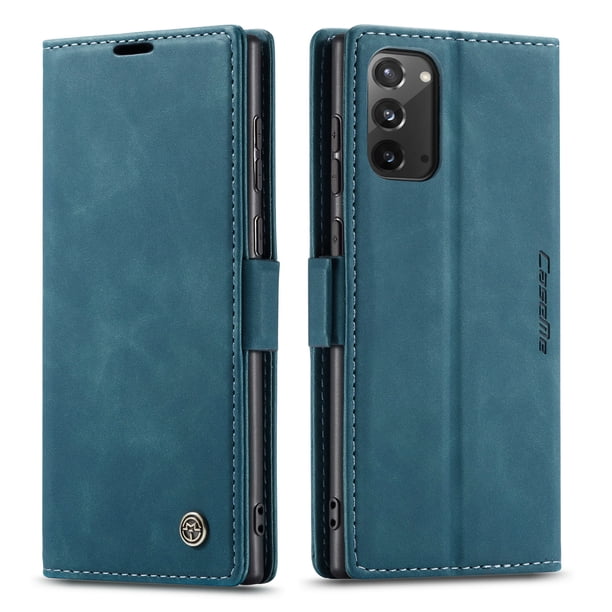 1pc Flip Case For Samsung Galaxy S23 S22 Ultra Note 10 Note 20 Ultra Retro Magnetic Card Artificial Leather Wallet