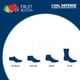 thumbnail image 2 of Calcetines Fruit of the Loom Dual Defense No Show para hombre, paquete de 12, negros, 2 of 2