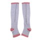 thumbnail image 1 of 1 par de calcetines de compresión para mujer para hombre con cremallera pierna medias de soporte gris xxl, 1 of 3