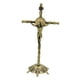 thumbnail image 4 of Crucifijo Pared Cruz Estatua Miniatura Cruz Estatua Para Gabinete Pascua Dormitorio Bronce, 4 of 5