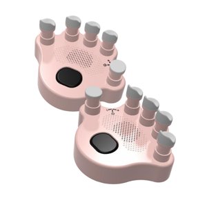 Bothyi - Entrenadores De Dedos De Piano Altavoz De Música De Piano Incorporado Ejercitador De Mano Para Niños Rosa
