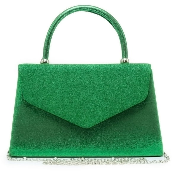 Bolso de noche Dasein para mujer, fiesta, boda, verde
