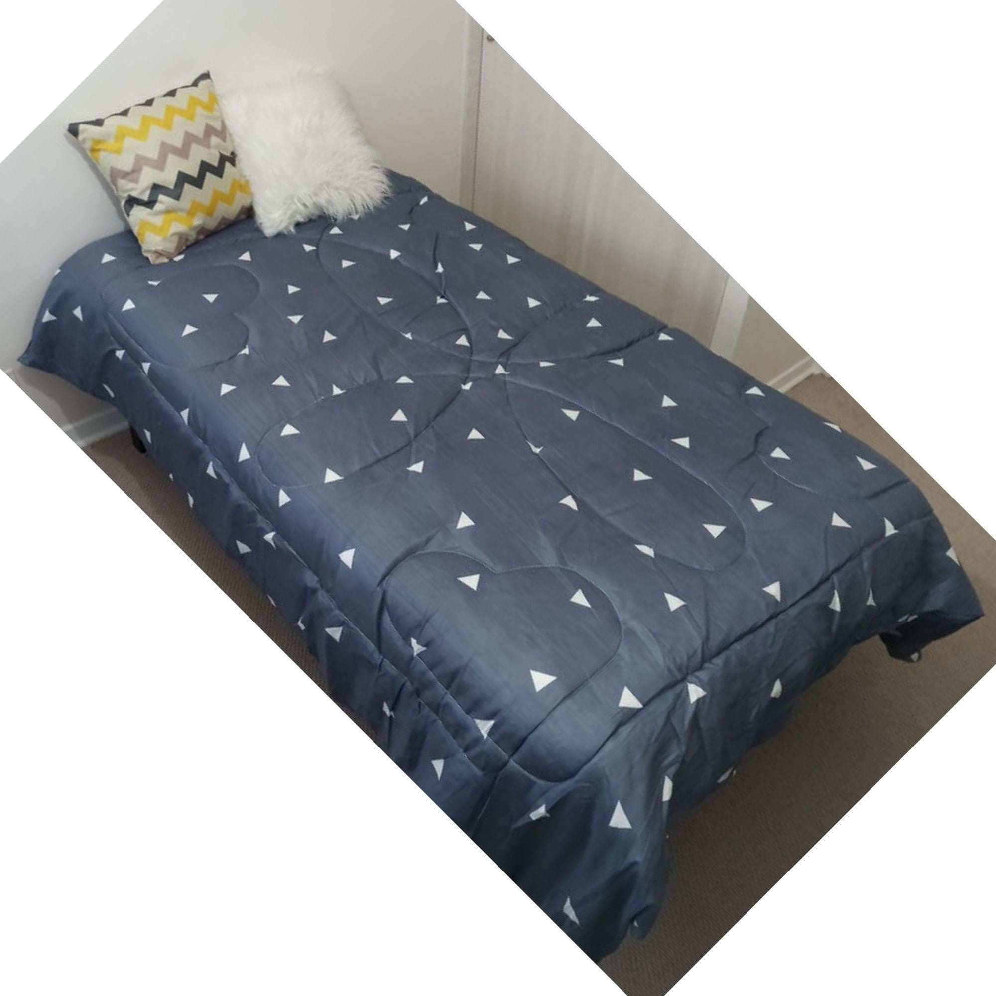 Velazio - Plumón Cama 1.5 Plazas Acolchado 2,5kg Bermudas