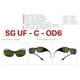 thumbnail image 2 of Gafas De Seguridad Láser Para Protección Láser 1064 Nm, 2 of 7