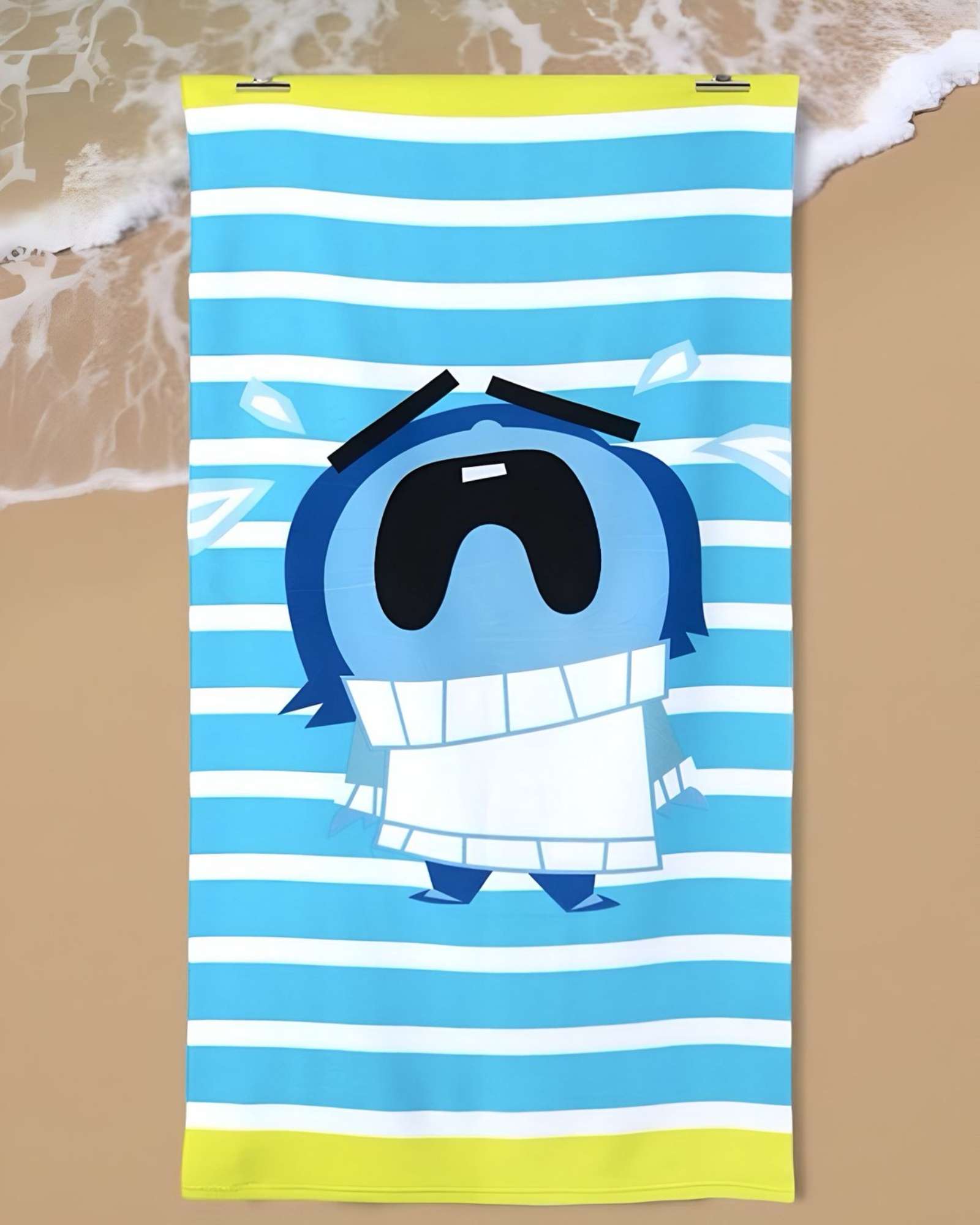 Mashini - Toalla Playera Microfibra Intensamente Tristeza