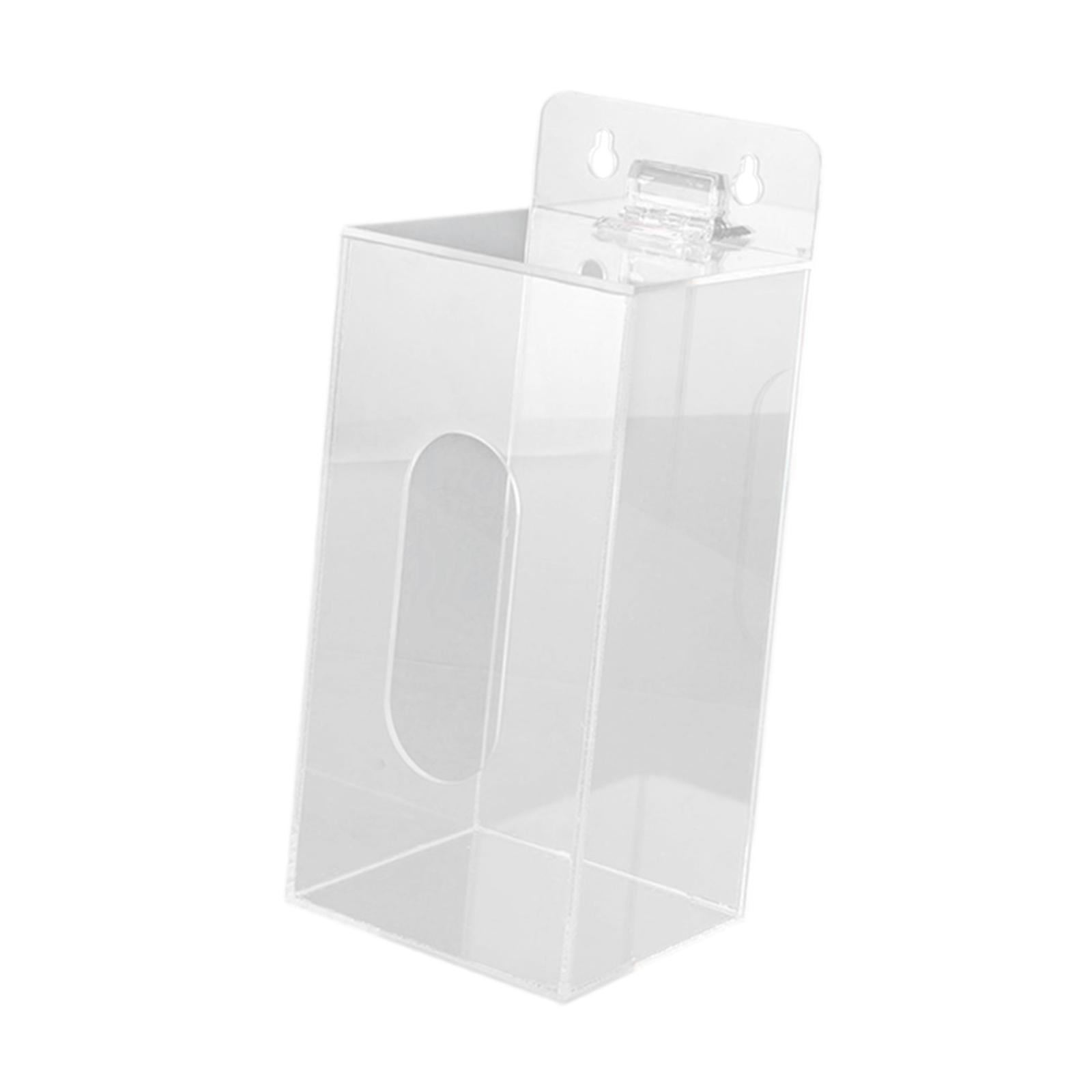 Bothyi - Dispensador De Guantes Acrílicos Para Montaje En Pared O Sobremesa, Para Cubrir Zapatos, Oficina, 1 Rejilla