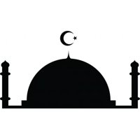 Rienda Libre Graphics - Decomural Mosque Crescent Moon Islam Ws-46182