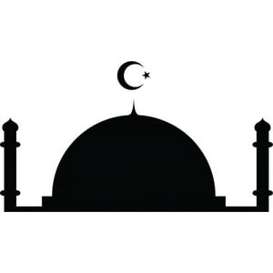Rienda Libre Graphics - Decomural Mosque Crescent Moon Islam Ws-46182