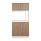 thumbnail image 2 of Mueble Cocina 4 Puertas 1 Cajón Blanco Nogal, 2 of 5