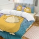 thumbnail image 1 of Psyduck Bed Duvet Cover Funny Anime Cartoon Bedding Sets Lightweight 3 Piece Comforter Sets, 1 of 5