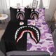 thumbnail image 1 of Bape Shark Camo 3-Piece Bedding Set Warm And Comfortable Soft Duvet Cover Bed Set for Boys Girls Kids Adult Bedroom All Season, 1 of 5