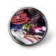 thumbnail image 1 of Speed Racer-Theme Round Button Badge: Premium Metal Construction, Ideal for High-End Events 2.8 cm, 1 of 6
