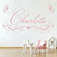 thumbnail image 2 of Decomural Personalised Name Butterfly Swirl WS-44227, 2 of 2