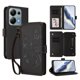 thumbnail image 1 of Funda Cartera Mariposa para [Xiaomi Redmi Note 14S 4G] con Soporte y Cremallera Negro, 1 of 6