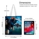 thumbnail image 5 of Merida, la Princesa Valiente Bolso de tela con estampado de lienzo para mujer, bolsa de compras reutilizable y estética, con cremallera interior, regalo para mujer,40*45cm., 5 of 6