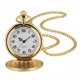 thumbnail image 1 of Reloj de bolsillo I-MART dorado de 47 mm con cadena estilo vintage, 1 of 8