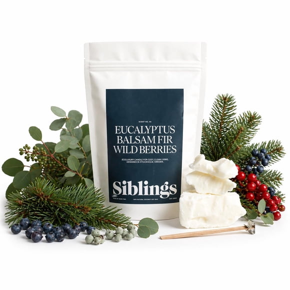 Kit De Recarga Para Velas Eucalipto Bálsamo Y Frutos Silvestres