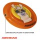 thumbnail image 4 of Flotador inflable para piscina AIRHEAD Llama pixelada 157 cm naranja, 4 of 7