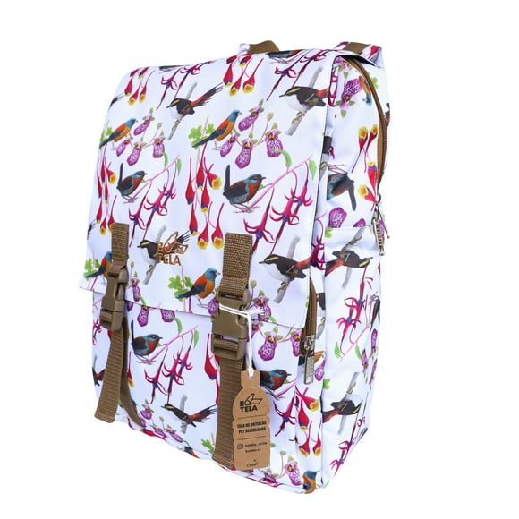 Mochila notebook 15" sustentable diseño sur de Chile