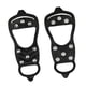 thumbnail image 3 of 1 Par 8 Dientes Antideslizantes Hielo Nieve Zapato Caminar Tacos Apretones Crampon Tracción L, 3 of 3