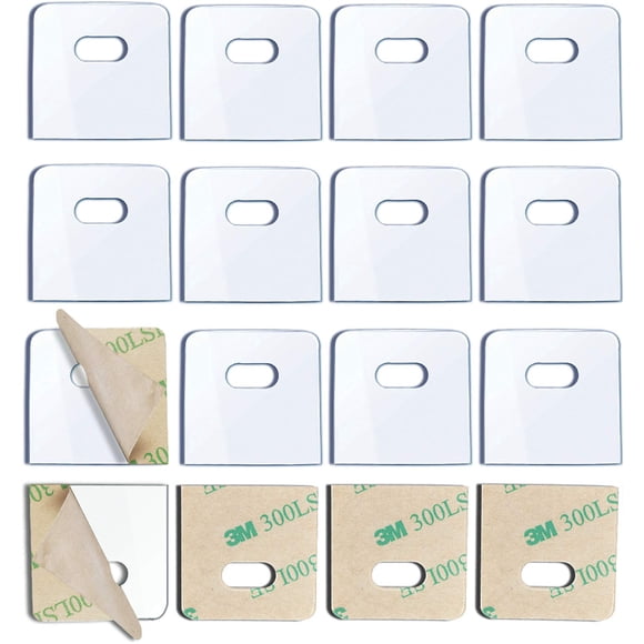Pestañas de reparación para persianas verticales SOGEWO, 16 juegos, PVC transparente