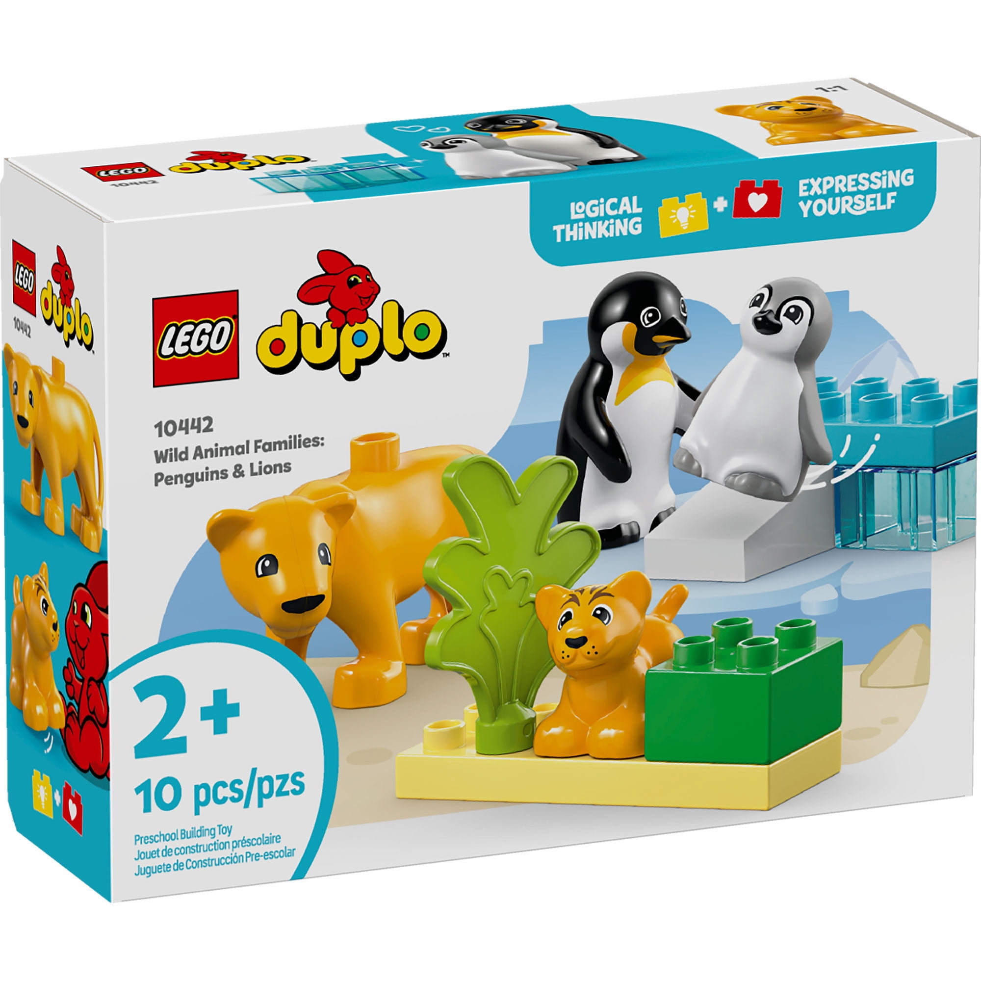Bloques de construcción Lego Pinguinos y Leones