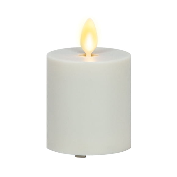Vela LED sin llama Luminara Outdoor Votive Pearl Ivory