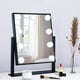 thumbnail image 1 of Espejo de maquillaje BWLLNI Hollywood con luces, 3 colores, 10 unidades, negro, 1 of 7