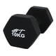 thumbnail image 1 of Mancuerna Bodytrainer Neopreno Hexagonal 10 KG, 1 of 3