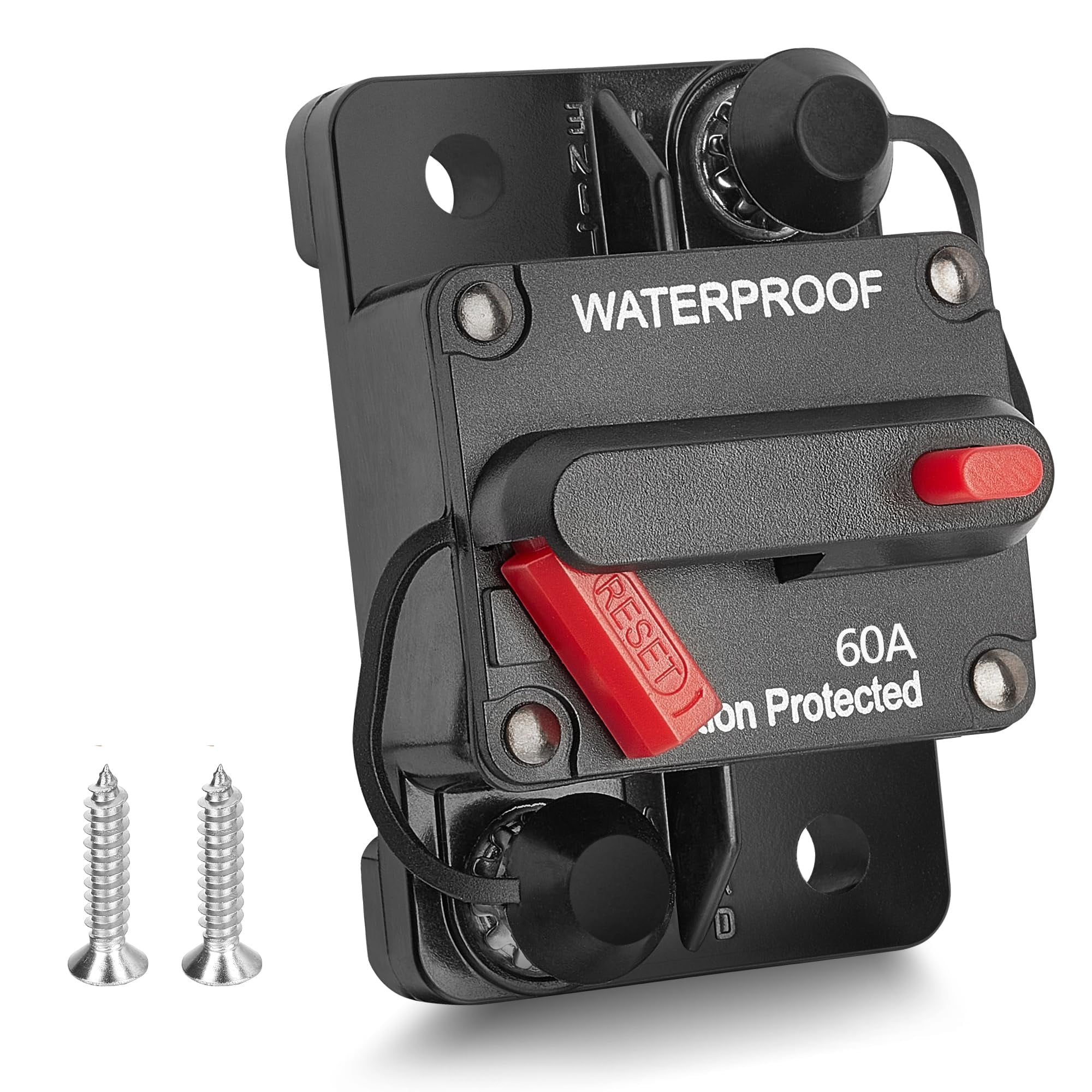 Disyuntor Red Wolf 60a Para Motor De Pesca Por Curricán De 12 V-48 V