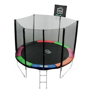 Glow Up - Pack De Cama Elástica 8Ft + Set De Basketball