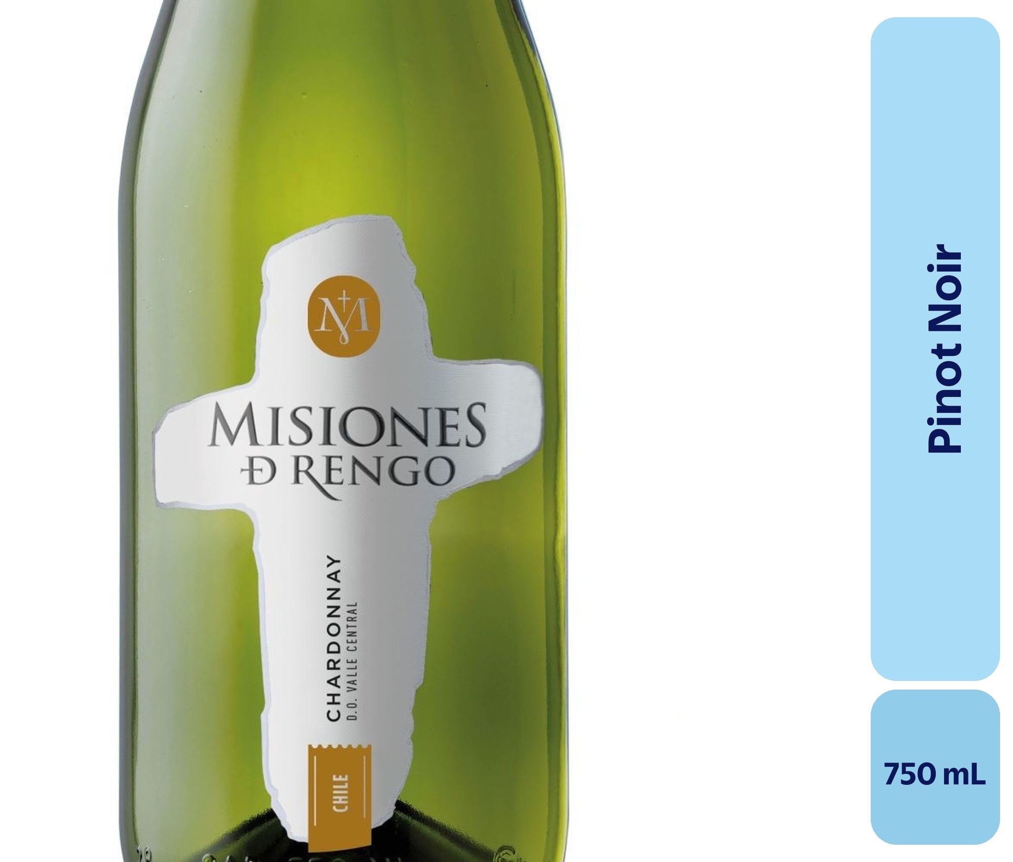Vino Chardonnay Botella 750 mL Misiones De Rengo