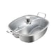 thumbnail image 1 of Olla Caliente De Acero Inoxidable Con Doble Sabor Para Shabu Shabu, Ideal Para Viajes, Fiestas Y Picnics, Con Tapa, 1 of 5