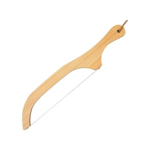 Genérico - Cortador De Pan Con Lazo De Violín, Mango De Madera Para Sándwich, Pan Casero, Regalo De Cocina