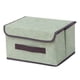 thumbnail image 5 of Caja De Almacenamiento Plegable Con Tapa Organizador De Aperitivos Contenedor Armario S Verde, 5 of 5