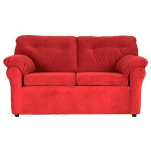 Muebles América - Sofa América 2 Cuerpos Tela Rojo