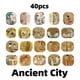 thumbnail image 3 of 40pcs Vintage Chinese Style Writing Stickers - Perfect for DIY Decor, Journaling, Scrapbooking & Planning!, 3 of 5