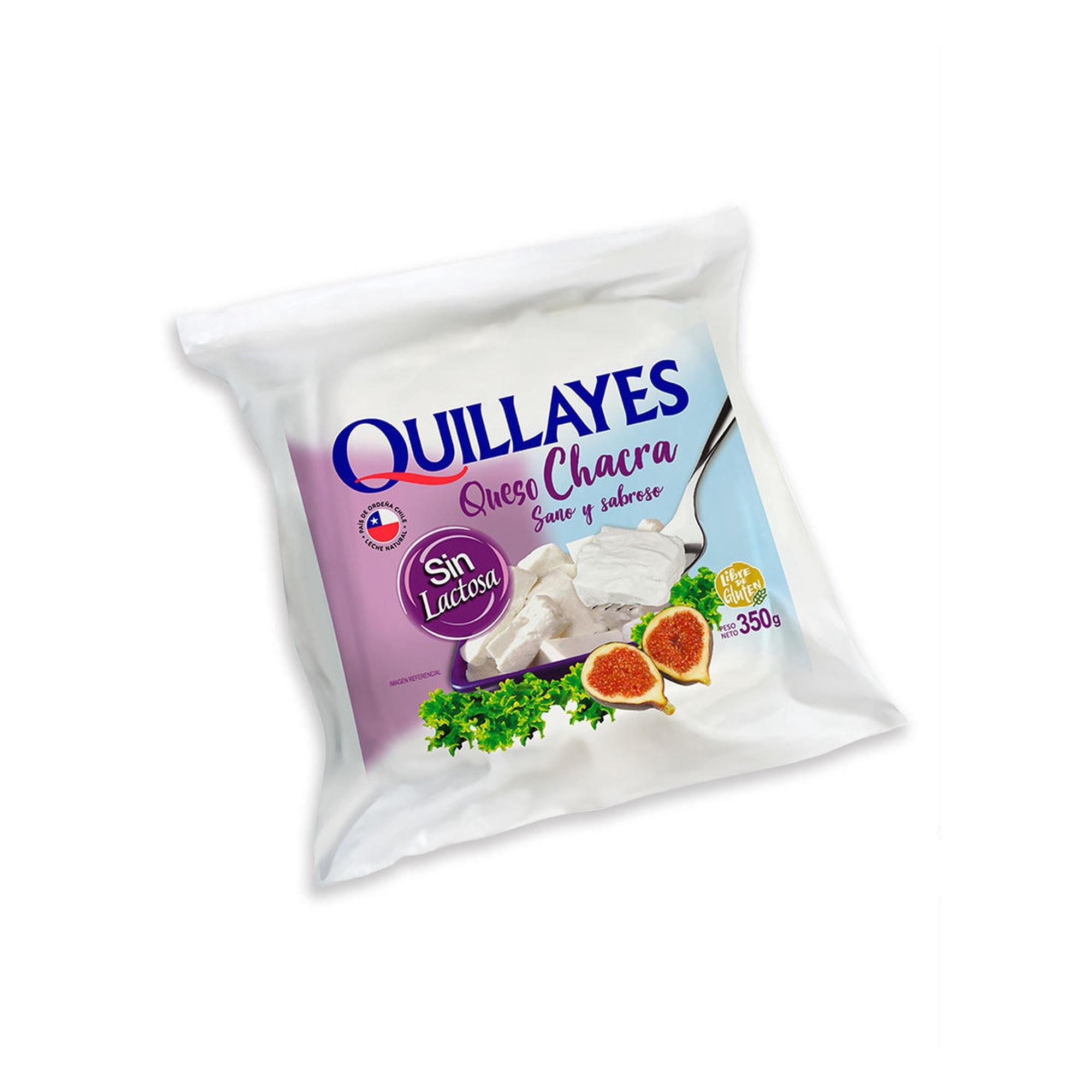 Queso Chacra Bolsa 350 g Quillayes