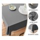 thumbnail image 2 of Mantel De Hule Mesa Rectangular Diseño Liso 140x240cm gris, 2 of 5