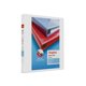thumbnail image 1 of Binder Staples Heavy Duty con vista de 3 anillas, 1 pulgada, color blanco, paquete de 3, 1 of 7