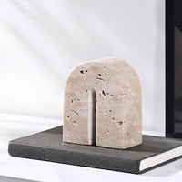 Santú Home & Deco - Arco Escultural Piedra Travertino Decorativo Pequeño