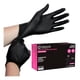 thumbnail image 2 of Guantes Nitrilo Hipoalergénicos Antideslizantes Tresor Negro Talla L, 2 of 4