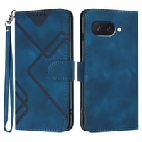 Funda Foxdock Para Google Pixel 9A – Tipo Libro Con Soporte, Billetera, Correa Y Diseño Elegante
