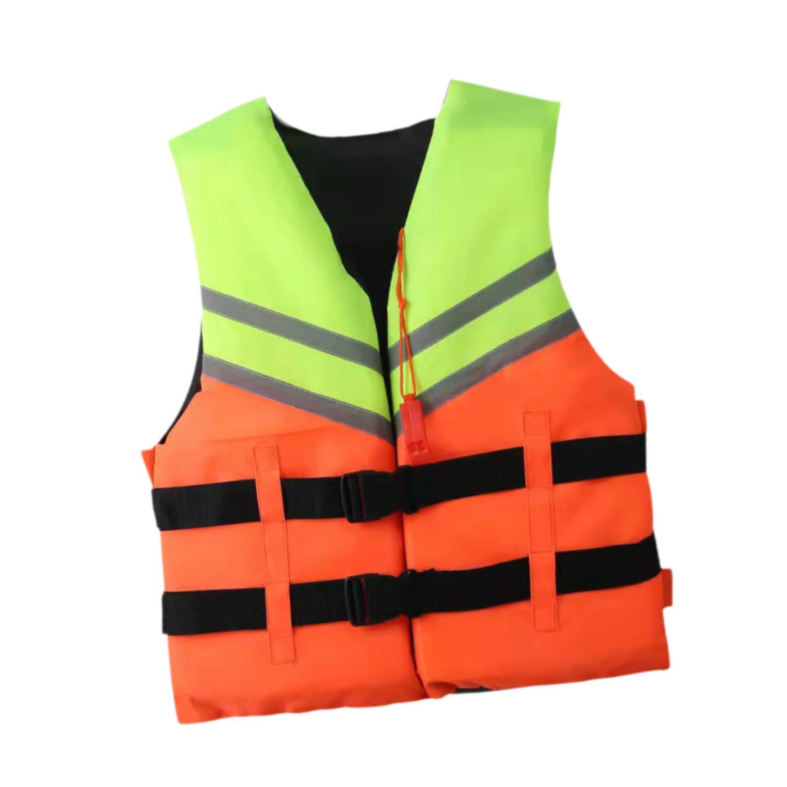 Magideal - Adultos Chaleco Salvavidas Chaleco De Flotabilidad Ajustable Para Rafting De Wakeboard De Navegación