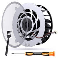 Genérico - Ps5 Slim Ventilador De Refrigeración Interna De Piezas De Repuesto, Actualización Del Ventilador De Repuesto Kit De Limpieza De Polvo Para Playstation 5 Slim