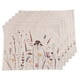 thumbnail image 2 of SET 6 Individuales 35x45 de Lino Tela Repelente al agua y Antimanchas mod09, 2 of 4